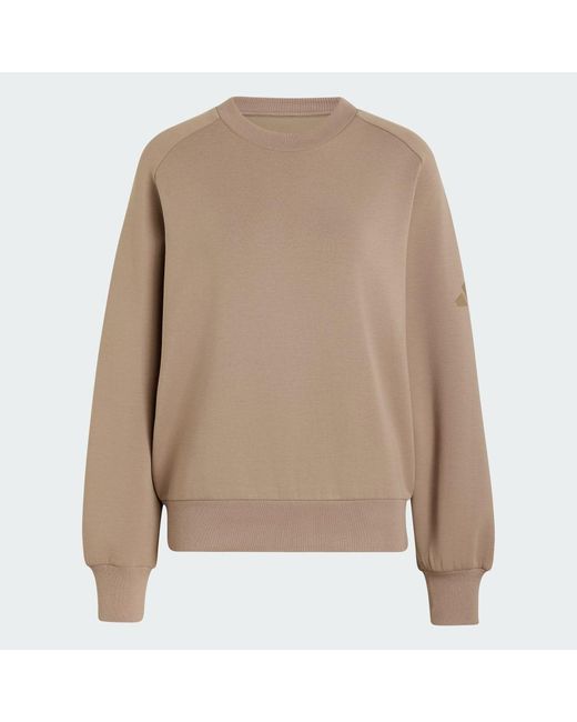 Adidas Natural Soft Lux Loose Sweatshirt