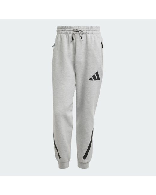 Adidas Gray Z.N.E. Tracksuit Bottoms for men