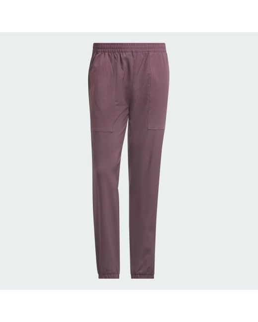 Adidas Purple Go-To Warm Dwr Golf Pant for men
