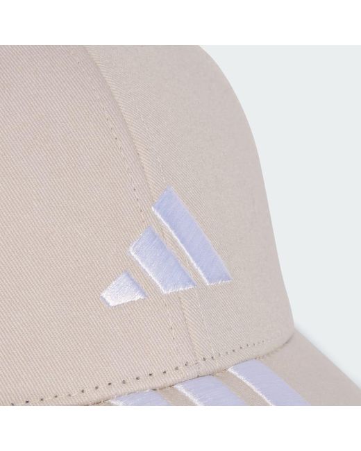 Adidas White 3-Stripes New Logo Baseball Cap