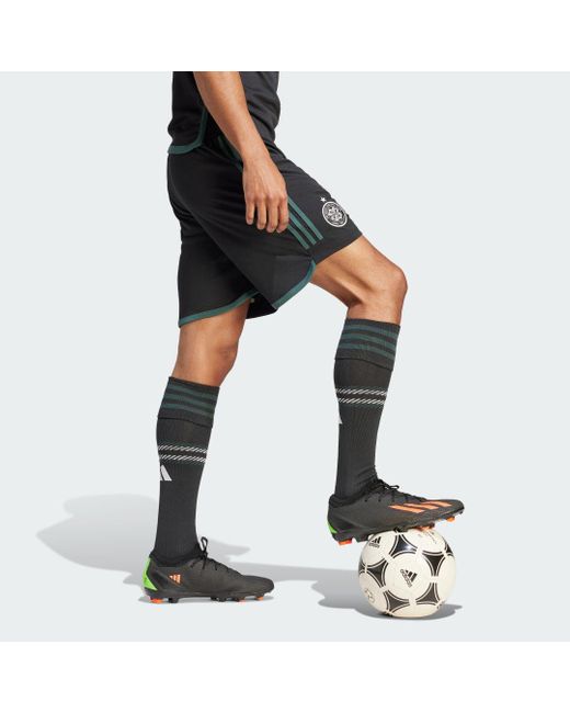 Adidas Black Celtic Fc 23/24 Away Shorts for men