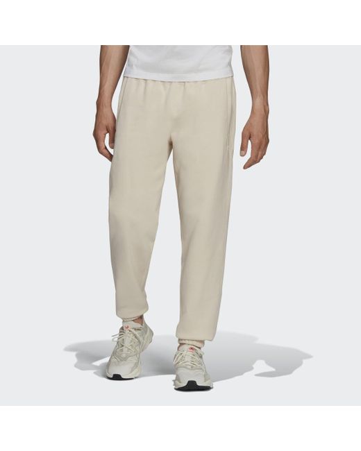 Pantalon de survêtement Adicolor Trefoil Coton adidas pour homme en coloris  Blanc - Lyst