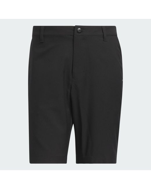 Adidas Black Adi Advantage Golf Shorts for men