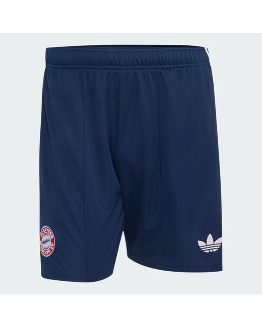 Adidas Blue Fc Bayern 26/27 Away Shorts for men