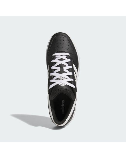 Adidas Black Hoops Classic Shoes
