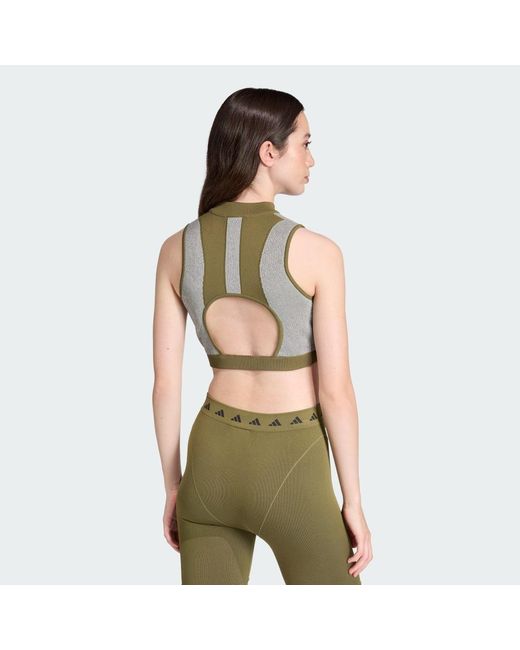 Adidas Originals Green Eqt Bra Top