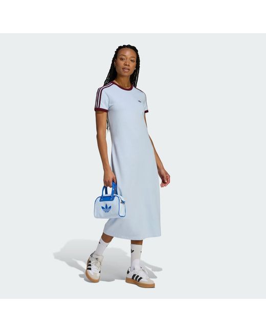 Adidas Blue 3 Stripes Dress (Slim)