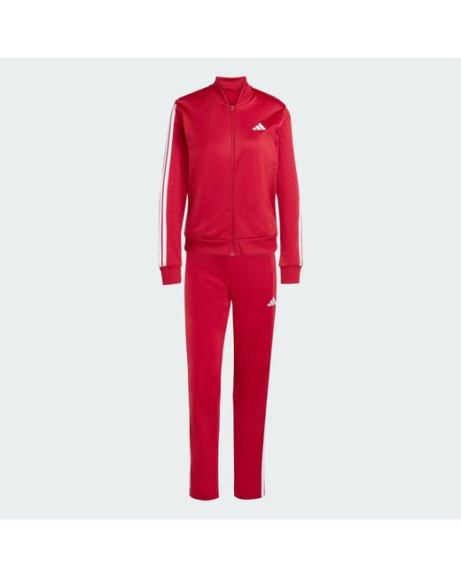 Adidas Red Dayready Tracksuit