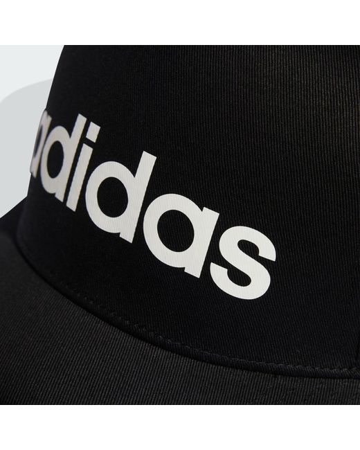 Adidas Black Linear Baseball Cap