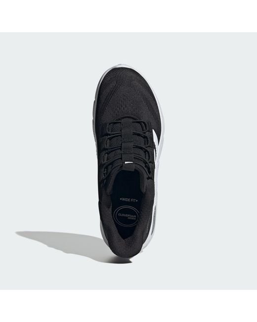Adidas Blue Cloudfoam Flex Rapidfit Shoes