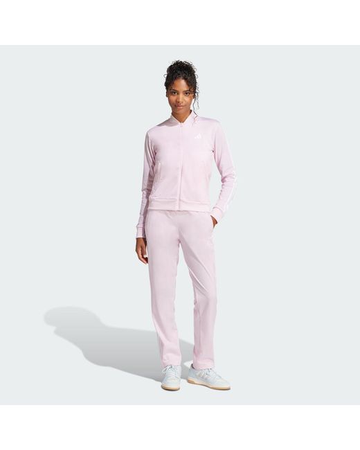 Adidas Pink Dayready Tracksuit