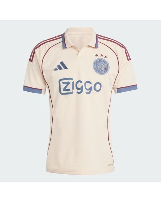 Adidas Natural Ajax Amsterdam 25/26 Third Jersey for men