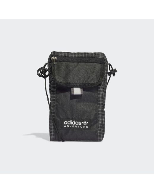 Adidas Black Adventure Flag Bag Small