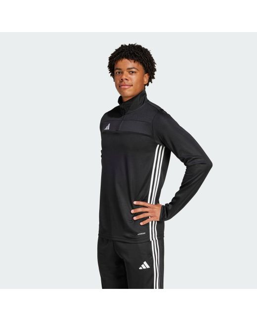 Adidas Black Tiro 25 Essentials Training Top for men