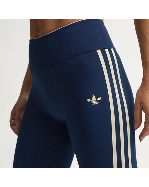 Adidas Blue Originals Sport Superstar 7/8 Leggings