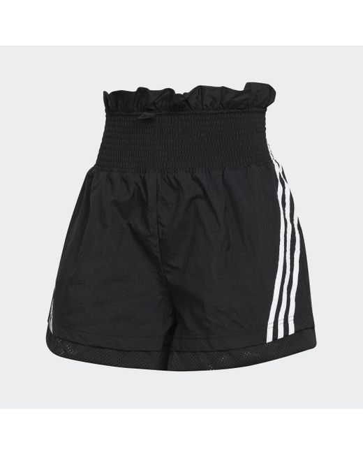 Damen Bekleidung Kurze Hosen Mini Shorts adidas Synthetik Field Issue Woven Shorts in Schwarz 