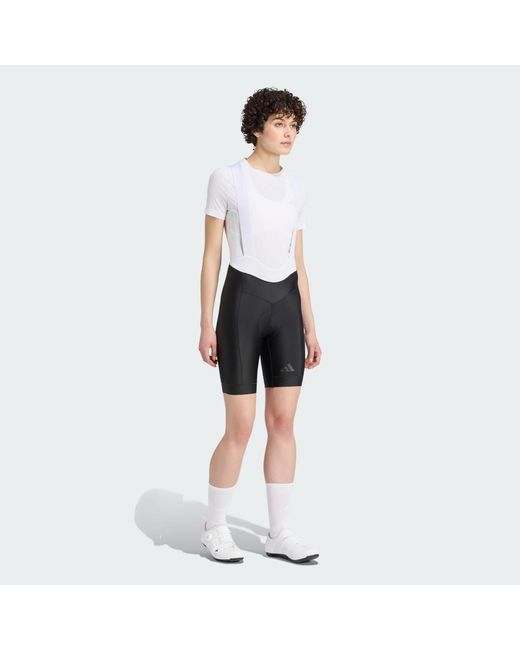 Adidas White Cycling Base Layer Shirt