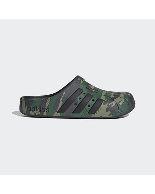 adilette clogs black