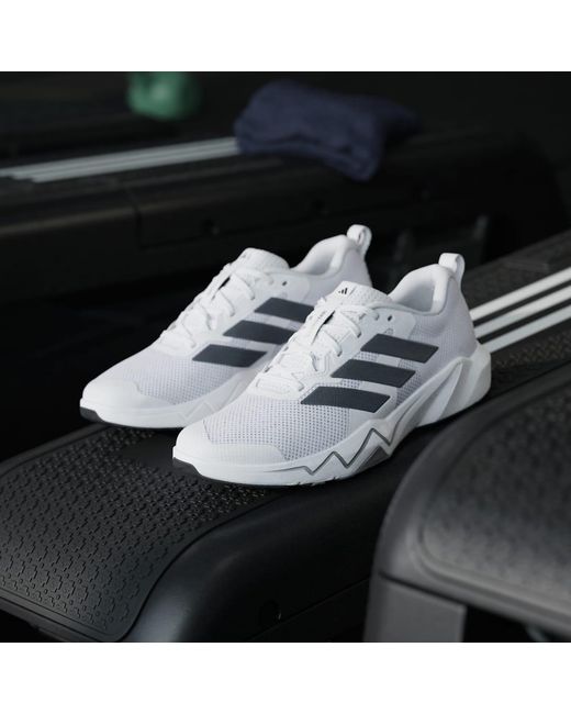 Adidas White Rapidmove Go Trainer M for men