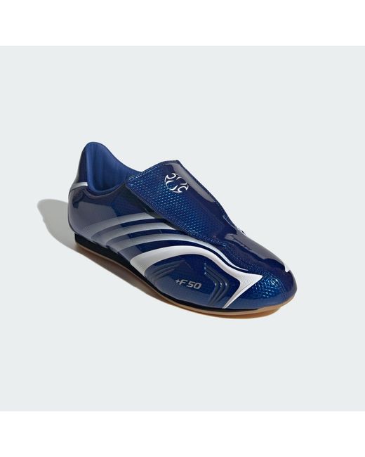 Adidas Blue Taekwondo F50 Shoes
