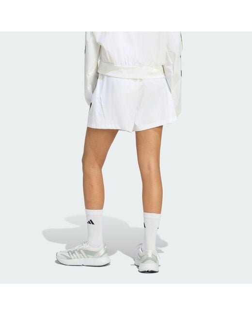 Adidas White Lifestyle Z. N.E. Woven Short Kg8538