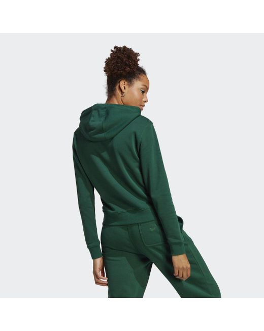 Hoodie Originals Small Logo di Adidas in Green