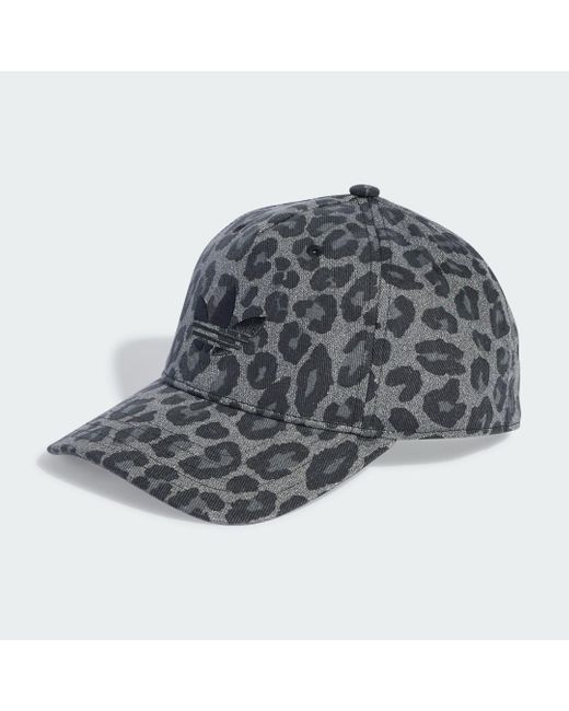 Adidas Gray Leopard Baseball Kappe