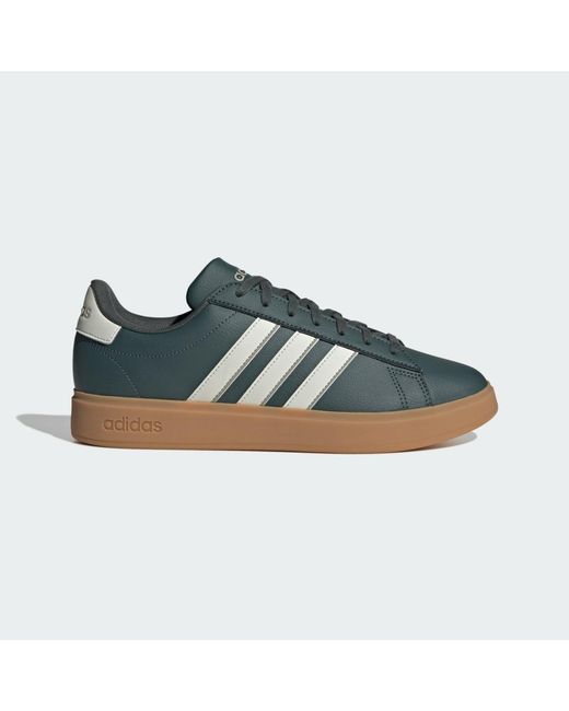 Adidas Blue Grand Court 2.0 Shoes for men