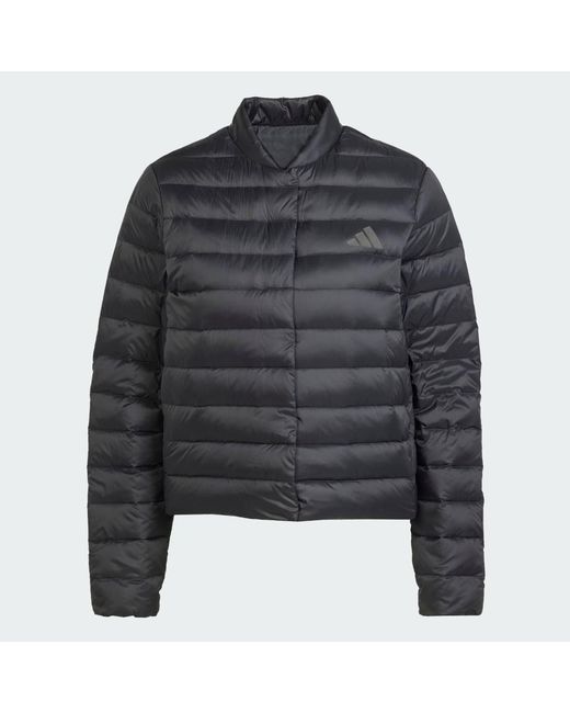 Adidas Gray Helionic Light Down Jacket