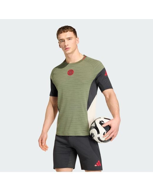 Adidas Green Fc Bayern 2025/2026 Tiro25 European Pro Training Jersey for men