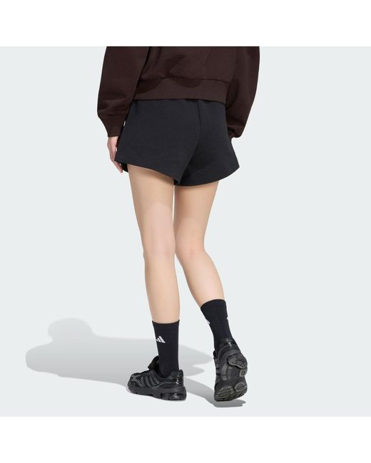 Adidas Black Kit Small Logo Shorts