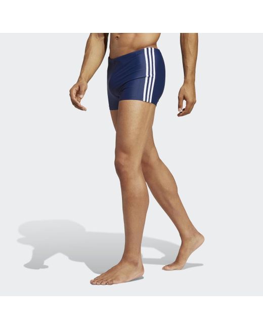 Boxer da nuoto Classic 3-Stripes da Uomo di adidas in Blu | Lyst
