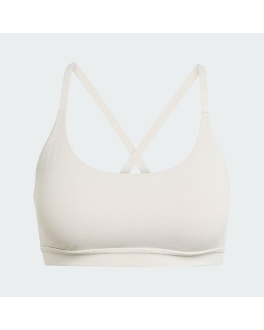 Adidas Natural All Me Light Support Bra