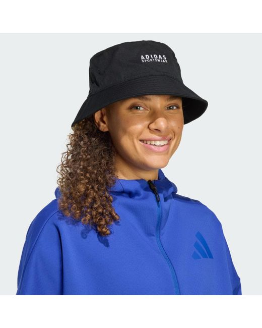 Adidas Black Sportswear Classic Bucket Hat
