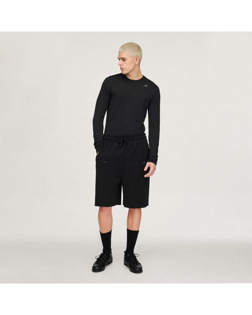 Adidas Black X Entire Studios Uniform Long Sleeve T-Shirt for men