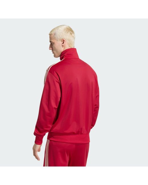 Adidas Red Firebird Track Jacket for men