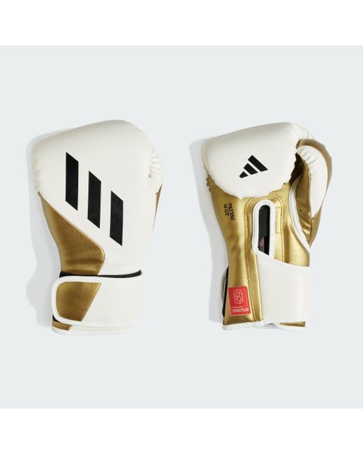 Guantes De Boxeo Speed Tilt 350 Hook-And-Loop Adidas de color Metallic
