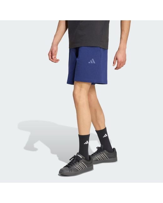 Adidas Blue Kit Small Logo Short for men