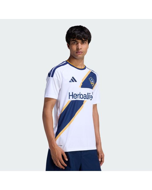 Adidas Blue La Galaxy 26/27 Home Jersey for men