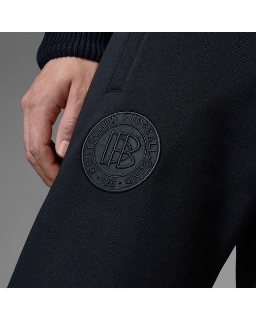 Adidas Black Germany Anniversary Tracksuit Bottoms for men