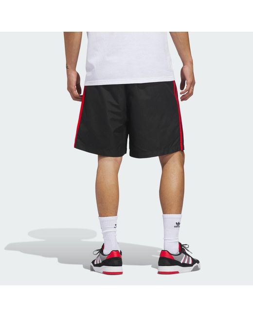 Adidas White Skateboarding Water Shorts