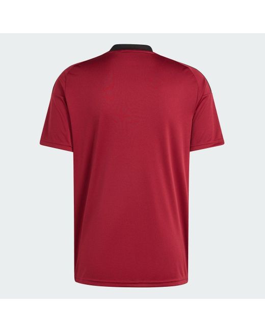 Adidas Red Belgium 24 Home Fan Jersey for men