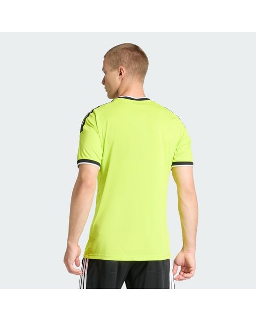 Adidas Green Referee 26 Jersey for men