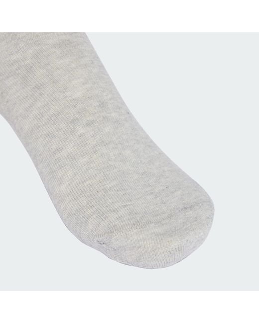 Adidas White 3-Stripes High Crew Socks 3 Pairs