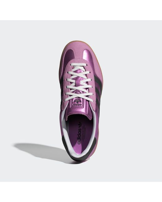 Adidas Purple Gazelle Indoor Shoes