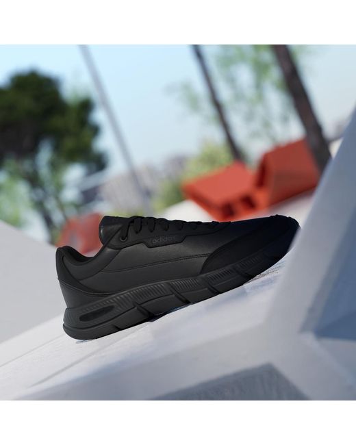 Adidas Blue Cloudfoam Flex Smart Casual Shoes
