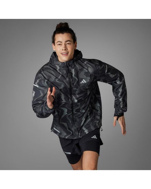 Adidas Black Ultimate Wind.Rdy Jacket for men