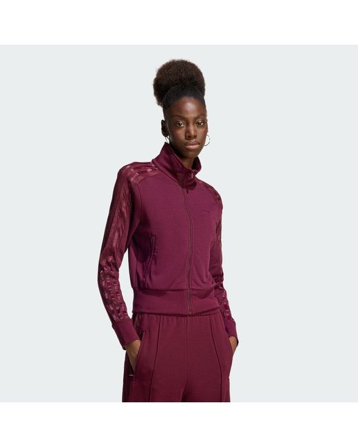 Adidas Red Firebird Lace Tracktop