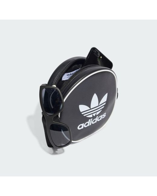 Adidas Black Adicolor Classic Round Bag