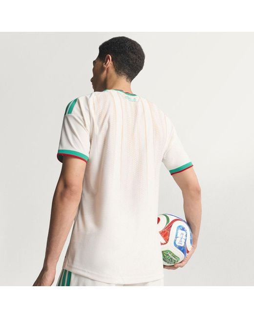 Adidas Multicolor Algeria 26 Home Authentic Jersey for men